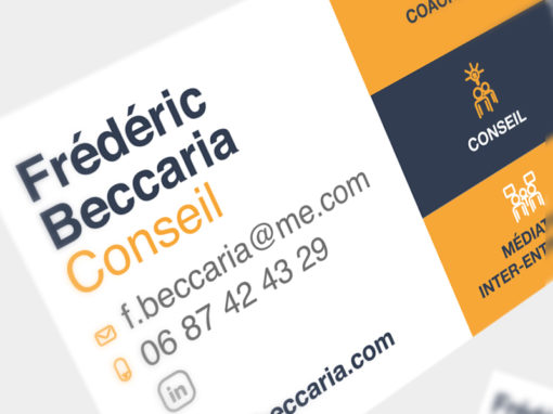 Carte de visite – Frédéric Beccaria Conseil