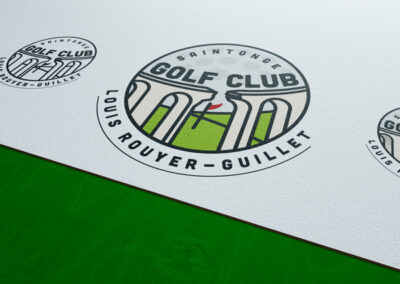 Création du logo : Golf Club de Saintonge